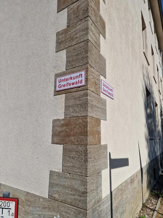 Unterkunft Greifswald Eksteriør billede